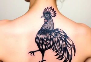 Beautiful big black cock tattoo idea