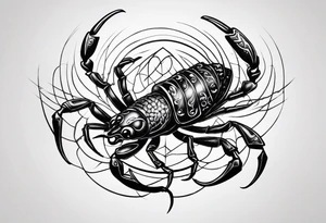 Scorpion tattoo idea
