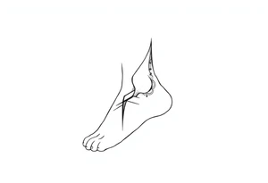 ankle tattoo on the ankle tattoo idea