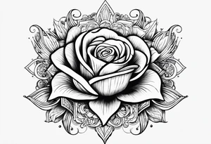 quote about self love in cursive tattoo idea