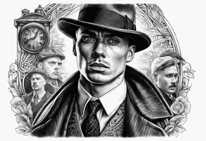 Peaky blinders tattoo idea