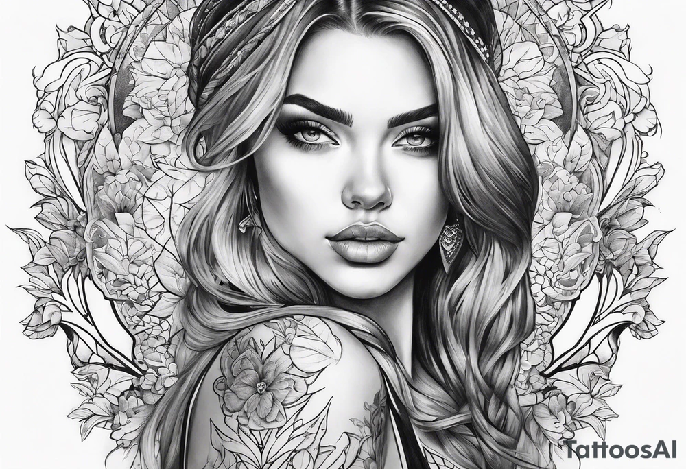 Vagina tattoo idea
