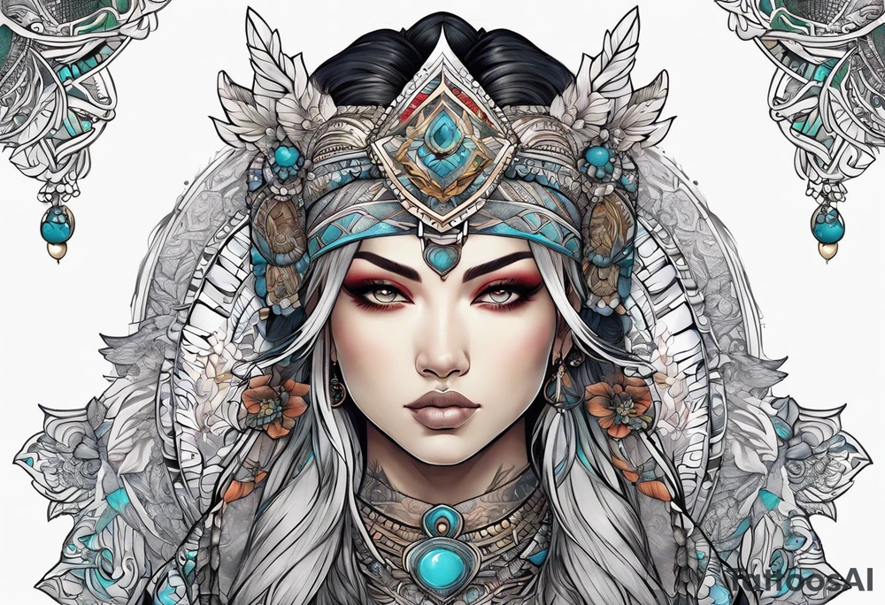 Monstress tattoo idea