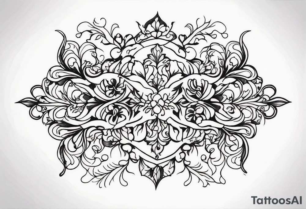 Vintage Vines tattoo idea