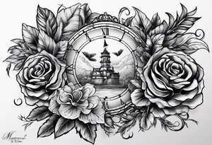 An ink and quill from colonial time tattoo idea