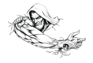 arcane mage tattoo idea