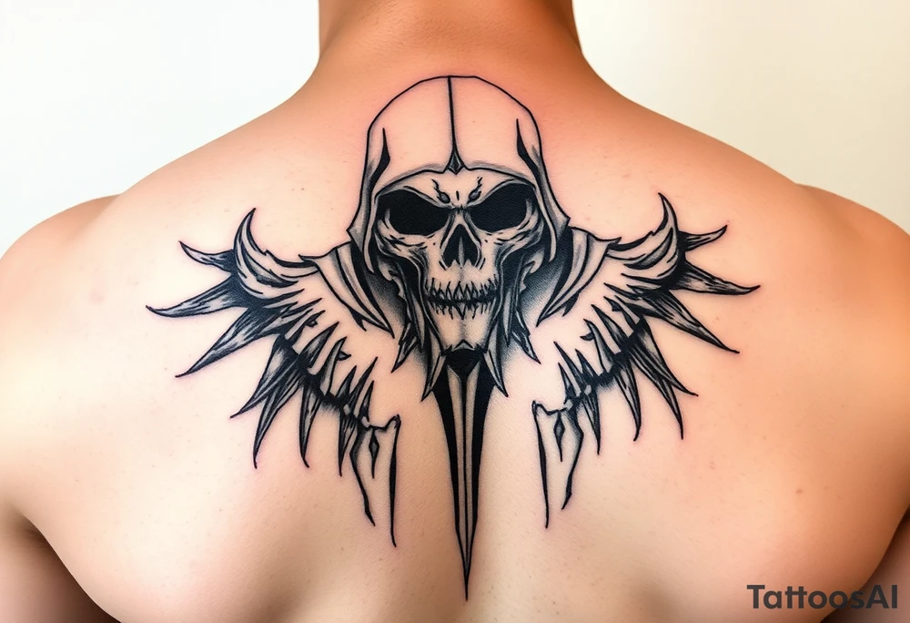 call of duty modern warfare 2 ghost tattoo idea