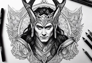 loki tattoo idea