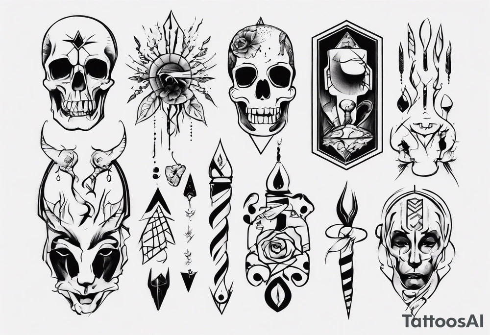 manipulating tattoo idea