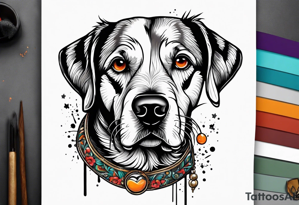 Celebrates my dog Clementine tattoo idea