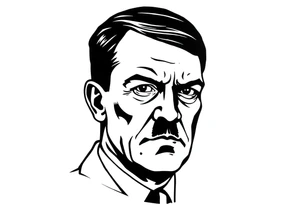 adolf hitler tattoo idea