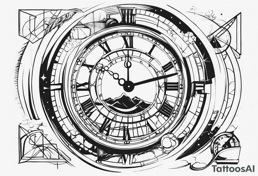 About time travel and i also want exculabre tattoo idea
