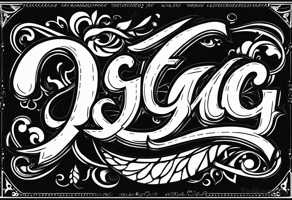 J.D.M
J.A.G
J.N.M tattoo idea