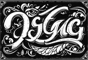 J.D.M
J.A.G
J.N.M tattoo idea
