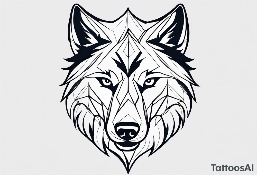 Lobo wolf for a male tattoo tattoo idea