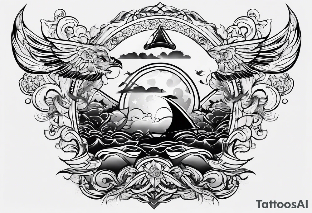 Trident tattoo idea