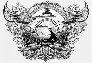 Trident tattoo idea