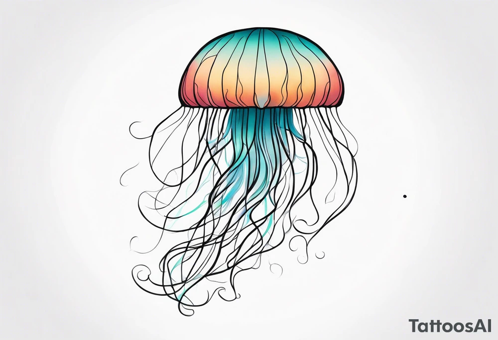 jellyfish tattoo idea