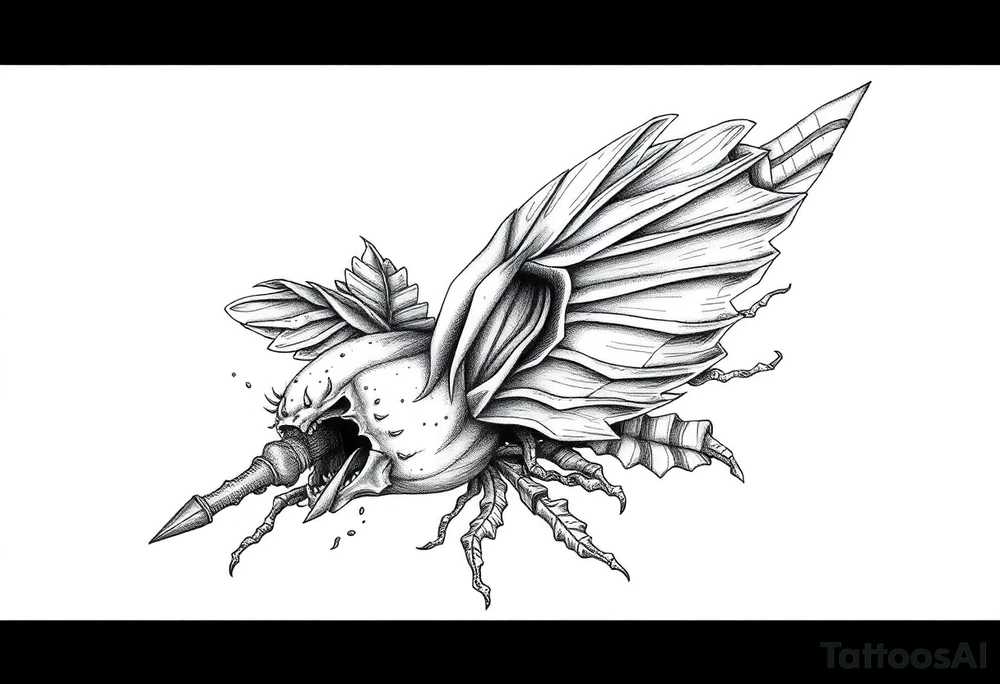 Queen Anne's Revenge tattoo idea