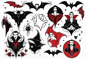 Vampire tattoo design tattoo idea