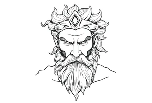 GREEK GOD tattoo idea