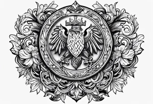 Lithuanian coat of arms tattoo idea