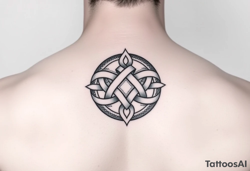 Celtic mother's knot tattoo idea