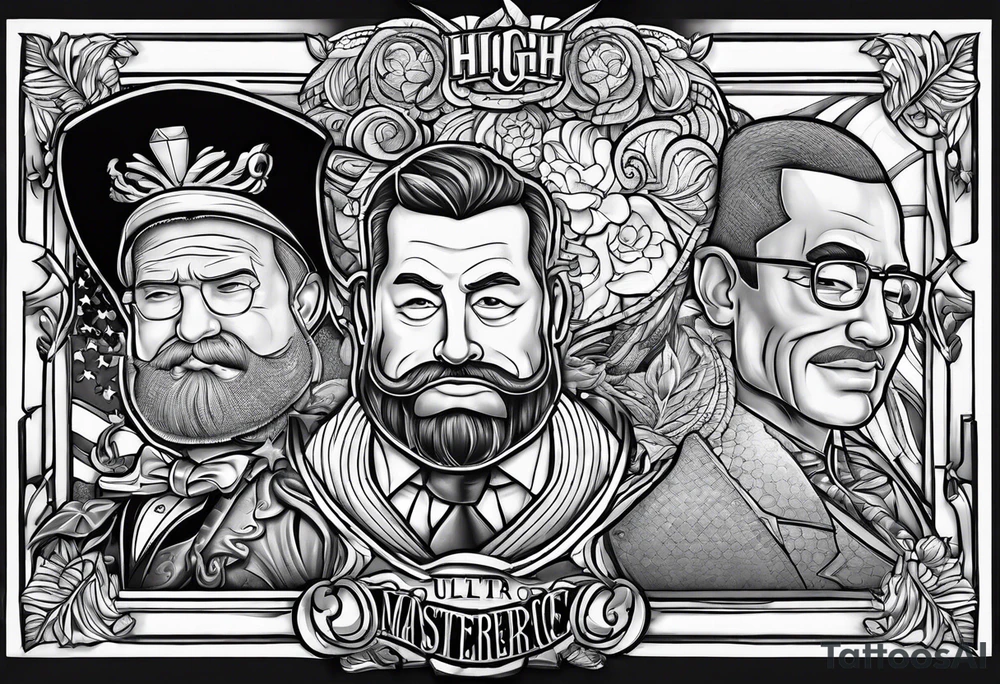 American dad tattoo idea