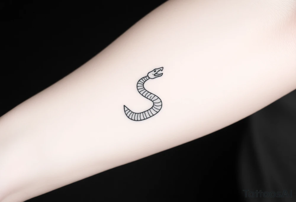 Snake tattoo tattoo idea