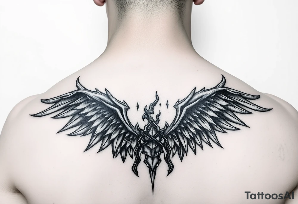 the dark despair of living with bipolar disorder tattoo idea