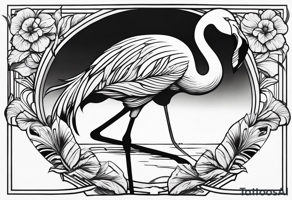 FLAMINGO tattoo idea