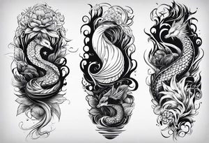 River water tattoo idea