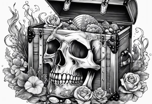 Full treasure chest
Feminine
Underwater tattoo idea