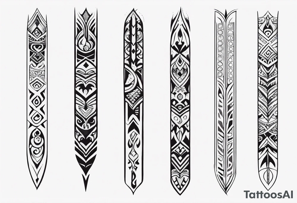 maori tribal  spine tattoo tattoo idea