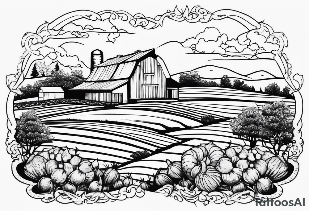 farms tattoo idea