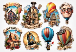 up! movie tattoo idea