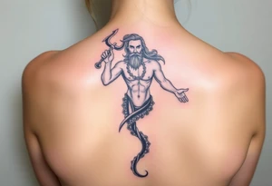 Poseidon tattoo idea