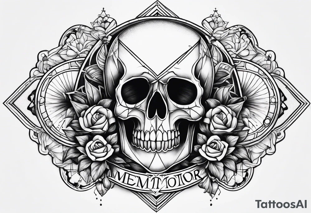 memento mori tattoo idea