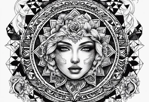 stop the mind and follow the soul tattoo idea
