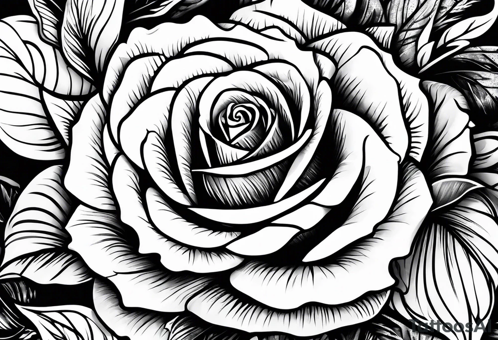 Chelsea, rose, name tattoo tattoo idea