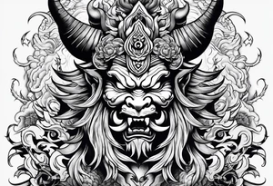 Oni tatoo tattoo idea