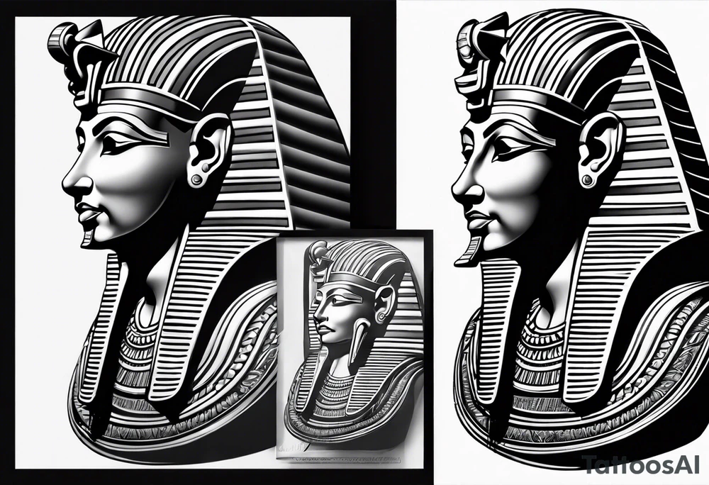 Pharaoh tattoo idea