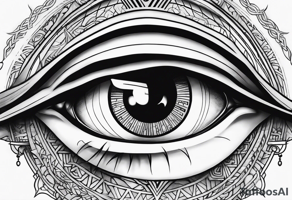 Sharingan eyes tattoo idea