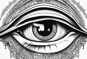 Sharingan eyes tattoo idea