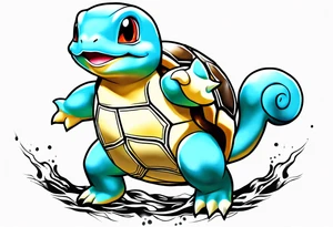 Squirtle tattoo idea