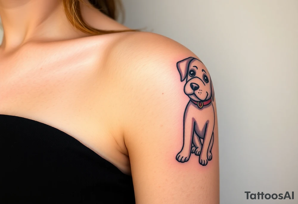 Pet rescue tattoo idea