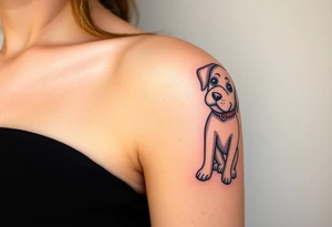 Pet rescue tattoo idea