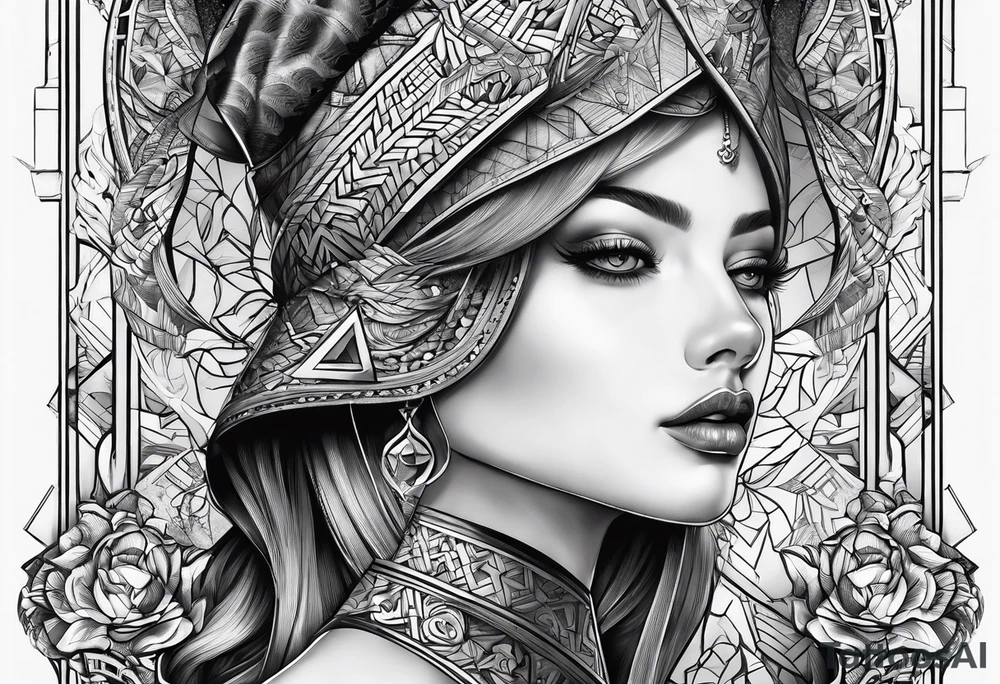 Hescher tattoo idea
