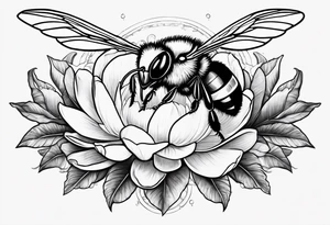 bee in the center, alligator on the side, magnolias incorporated around with a pelican on top tattoo idea