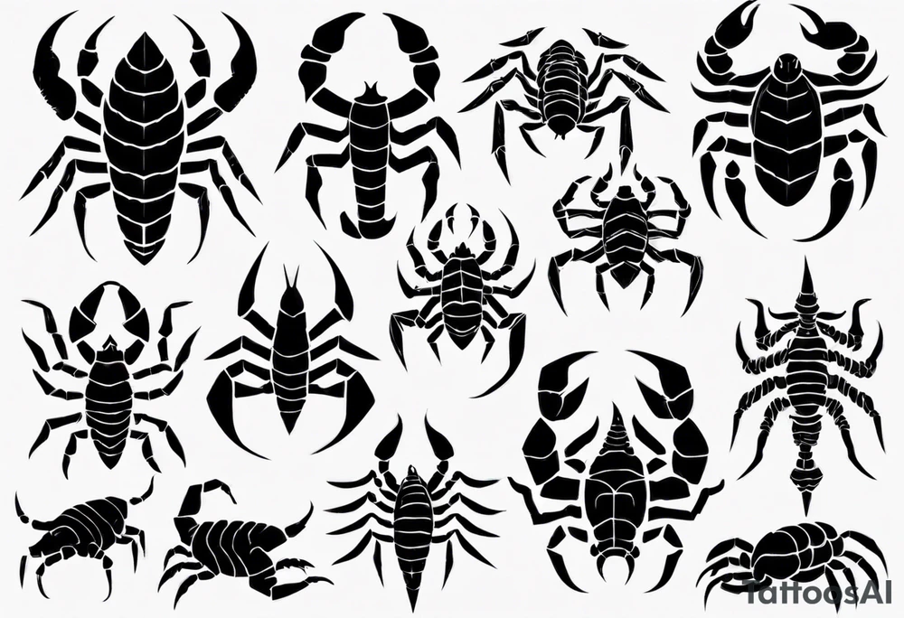 Scorpion tattoo idea